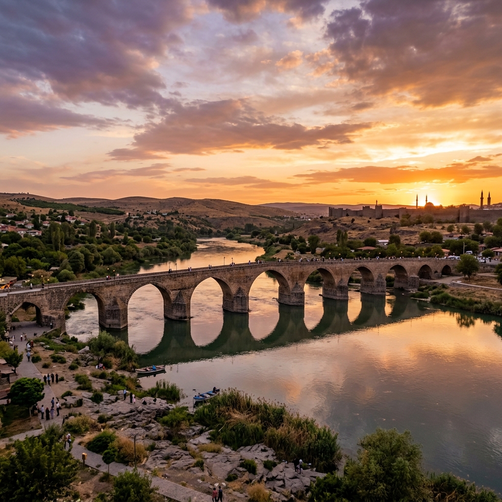 Tarihi Ongözlü Köprü ve Dicle Nehri'nin Mitolojik Hikayeleri